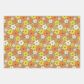 Jeuneフローラ盛り合わせカラー紙 ラッピングペーパーシート (正面3)