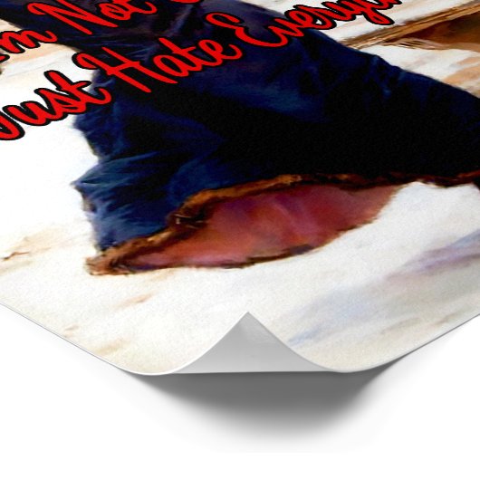 Jeune Elegante En Hiver by Frederick Kaemerer ポスター (角)