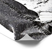 Jeune femme grunge dans les brumes ポスター (角)