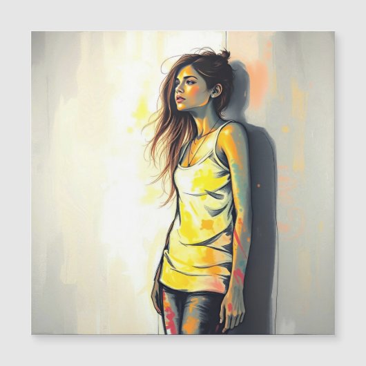Jeune femme, Lumière intérieure (正面)