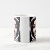 Jeune fille astronaute  コーヒーマグカップ (中央)