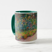 Jeune fille dans le jardin de Giverny 1888年 マグカップ (正面左)