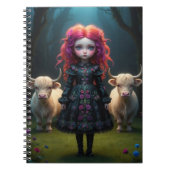 Jeune fille écossaise ノートブック (正面)