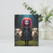 Jeune fille écossaise  ポストカード (スタンド正面)