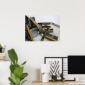 Jeux 2建築建物のゲーム文字3 P ポスター (ホームオフィス)