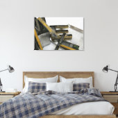 Jeux 2建築建物ズゲーム36x24キャンバス キャンバスプリント (インサイチュ (寝室))