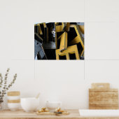 Jeux de建築建物のゲームレターポスター ポスター (キッチン)