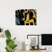 Jeux de建築建物のゲームレターポスター ポスター (ホームオフィス)