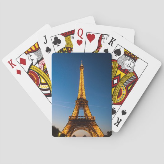 Jeux de cartes Paris - Tour Eiffel #1 トランプ (裏面)