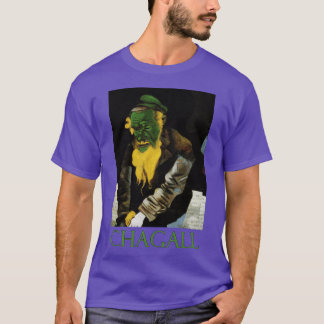 Jew in Green 1914 by Marc Chagall Tシャツ