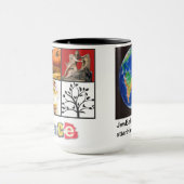 JewBahaiScientChristianHinduWiccadistの休日のマグ マグカップ (中央)