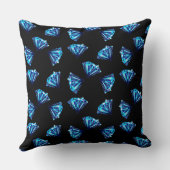 Jewel Design Throw Pillow クッション (裏面)