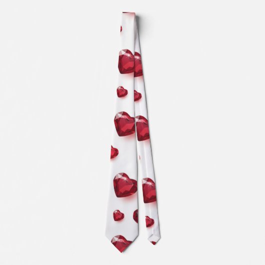 Jewel Heart Neck Tie ネクタイ (正面)
