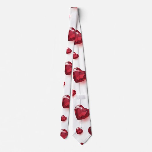 Jewel Heart Neck Tie ネクタイ (裏面)