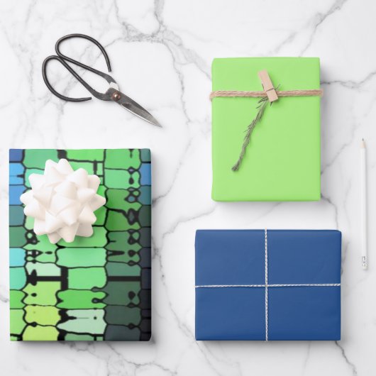 Jewel Pieces 1 ラッピングペーパーシート (正面)