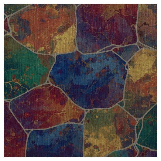 Jewel Stepping Stones ファブリック (見本)