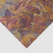 Jewel-Toned Floral Tissue Paper Purple Pink Gold 薄葉紙 (詳細)