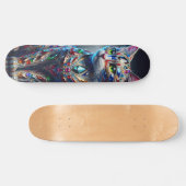 Jeweled Cat Skateboard スケートボード (横)