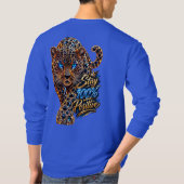 Jeweled Leopard 100% Positive Tシャツ (裏面)