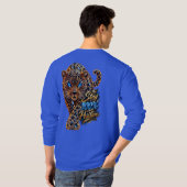 Jeweled Leopard 100% Positive Tシャツ (裏面フル)