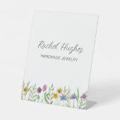 Jeweler Floral Display  台座サイン (正面)