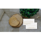 Jewelry Care Card Instructions with logo  White