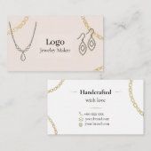 Jewelry Maker Business Card 名刺 (正面/裏面)