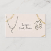 Jewelry Maker Business Card 名刺 (正面)