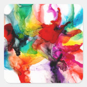 Jeweltone Prism – 水彩 スクエアシール (正面)