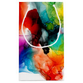 Jeweltone Prism – 水彩 スモールペーパーバッグ (裏面)