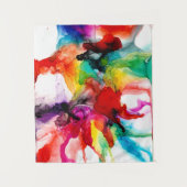 Jeweltone Prism – 水彩 タペストリー (正面)