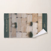 Jewish Al Netilat Yadayim Kotel Wall Handwashing ハンドタオル (ハンドタオル)