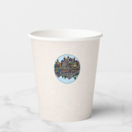 Jewish Holiday Jerusalem Design Paper Cup 紙コップ
