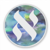 Jewish Language Project Logo シール (正面)