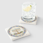 Jewish marble coaster ストーンコースター (横)