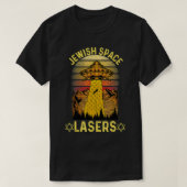Jewish Space Laser Retro Vintage  Tシャツ (デザイン正面)