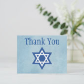 Jewish Thanks You Star of David ポストカード (スタンド正面)