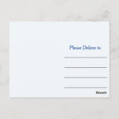 Jewish Thanks You Star of David ポストカード (裏面)