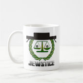 JEWSTICE.png コーヒーマグカップ (左)