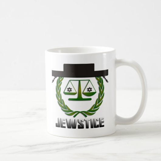 JEWSTICE.png コーヒーマグカップ (右)