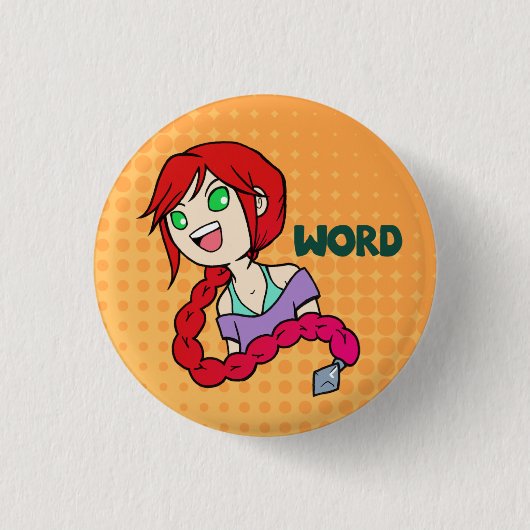 Jezボタン 缶バッジ (正面)