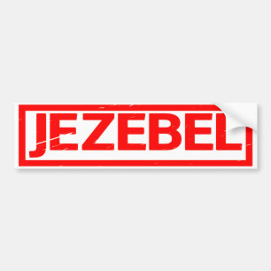 Jezebelのスタンプ バンパーステッカー
