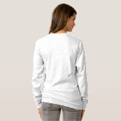 JFIAの女性の強いワイシャツ及び上 Tシャツ (裏面フル)