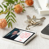 JFKおよびNOT頼引用文 キーホルダー (側面)