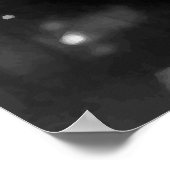 JFKが月の着陸ミッションを発表縁ど- ポスター (角)