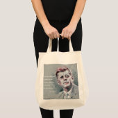 JFKと名言 トートバッグ (正面(商品))