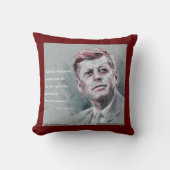 JFKと引用文 クッション (正面)