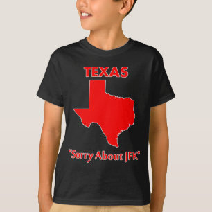 JFKについて残念なテキサス州- Tシャツ