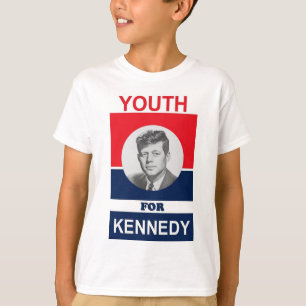 JFKのための青年 Tシャツ