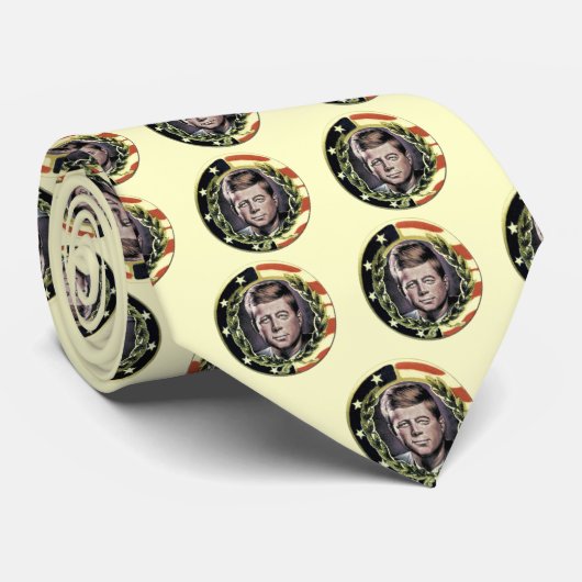 JFKのノスタルジアのタイ ネクタイ (ロール)